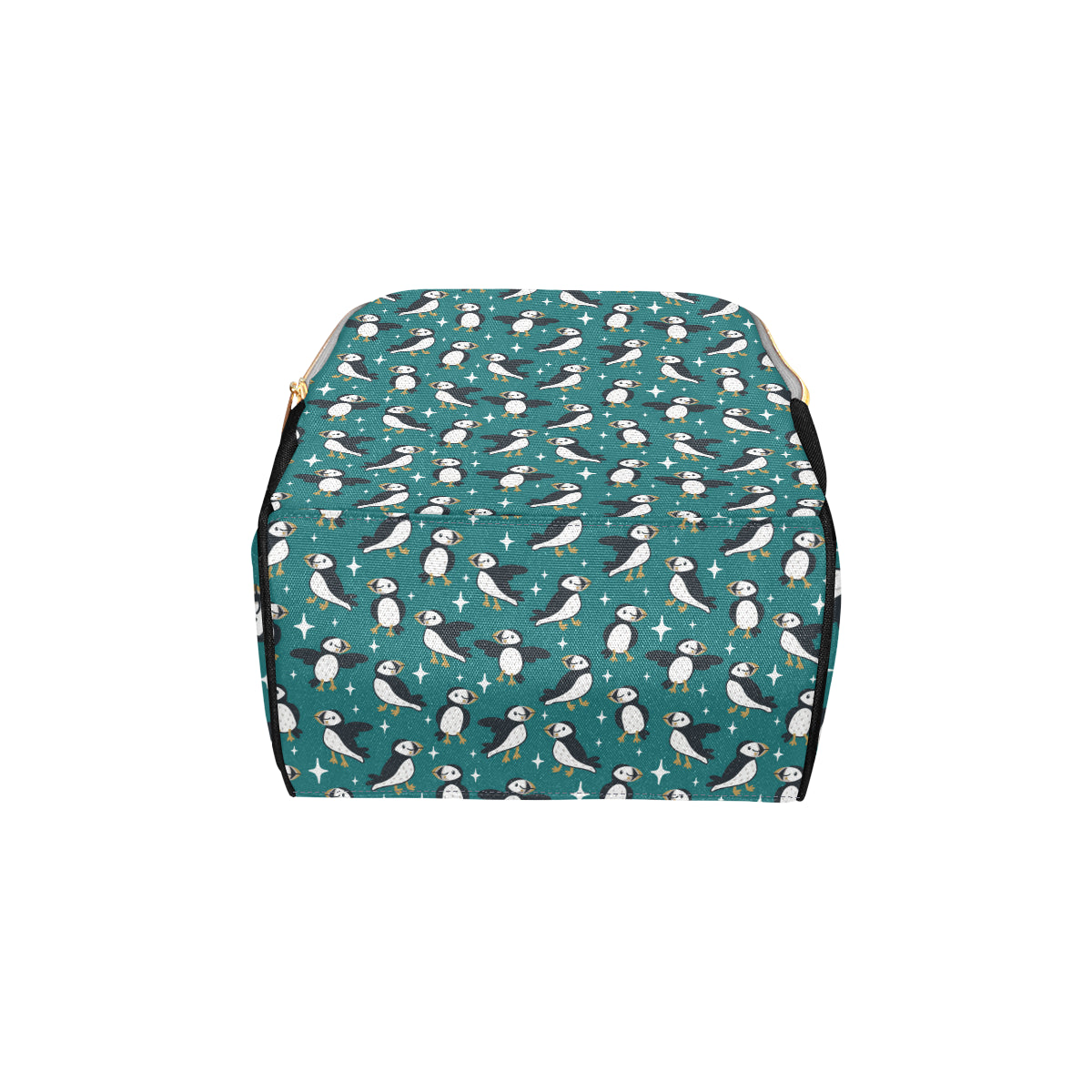 Puffin Pattern Print Design A05 Diaper Bag Backpack