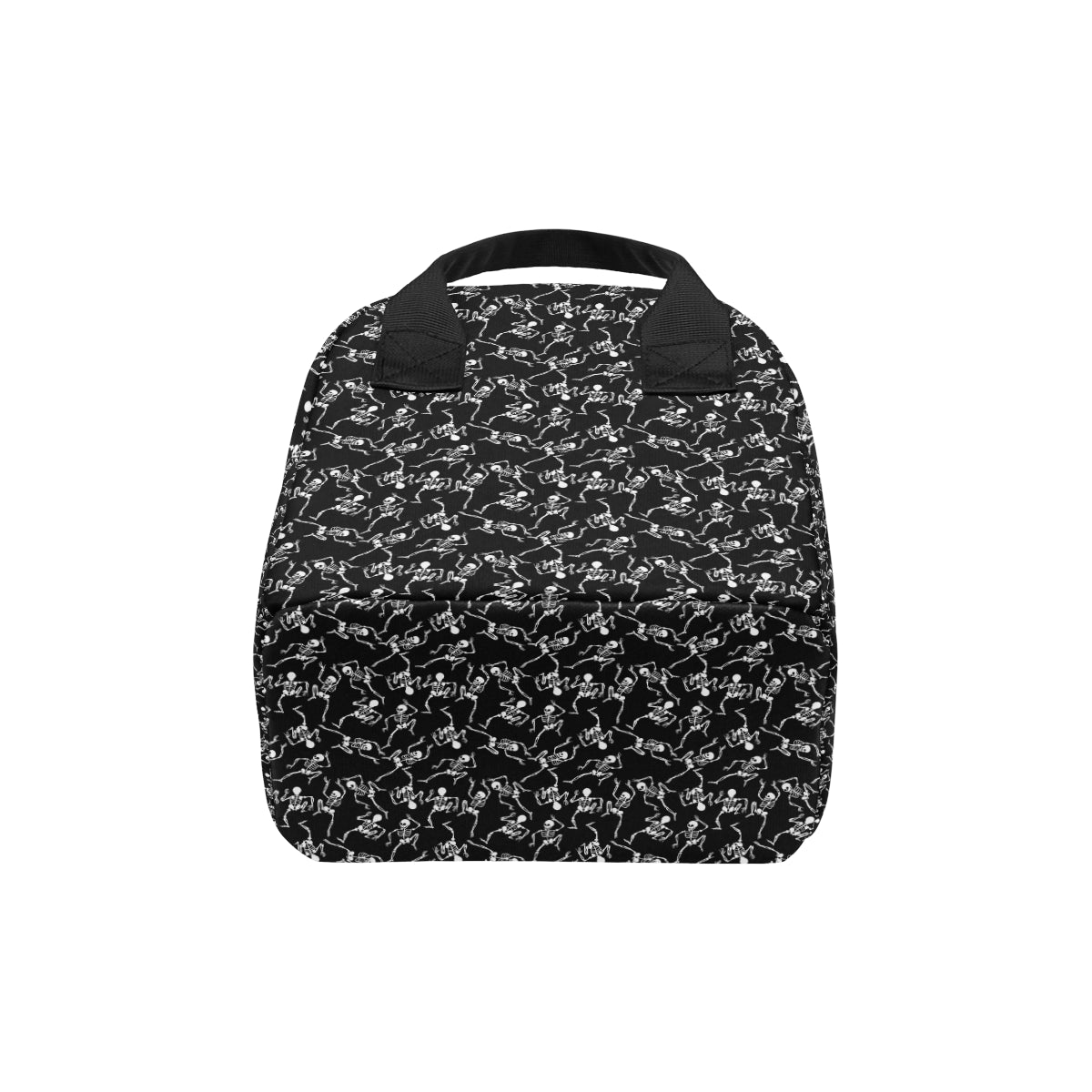 Skeleton Style Print Insulated Lunch Bag