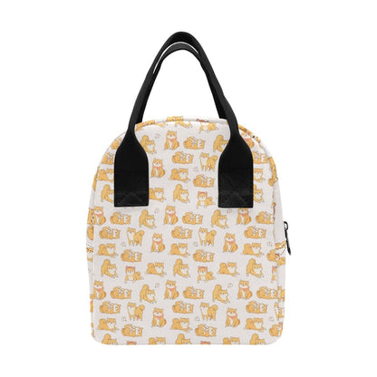 Shiba Inu Print Design LKS308 Insulated Lunch Bag