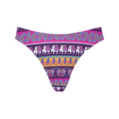 Boho Indian Style Pattern Women's Thongs