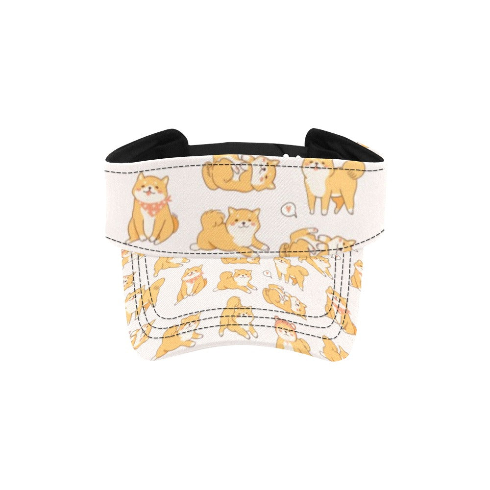Shiba Inu Print Design LKS308 Unisex Sun Visor