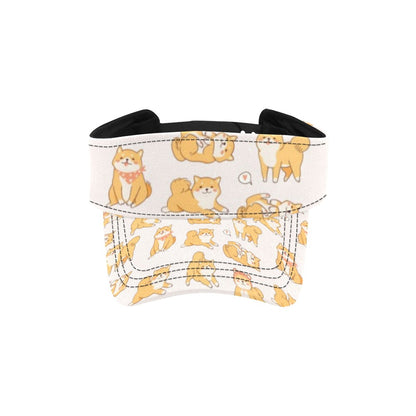 Shiba Inu Print Design LKS308 Unisex Sun Visor