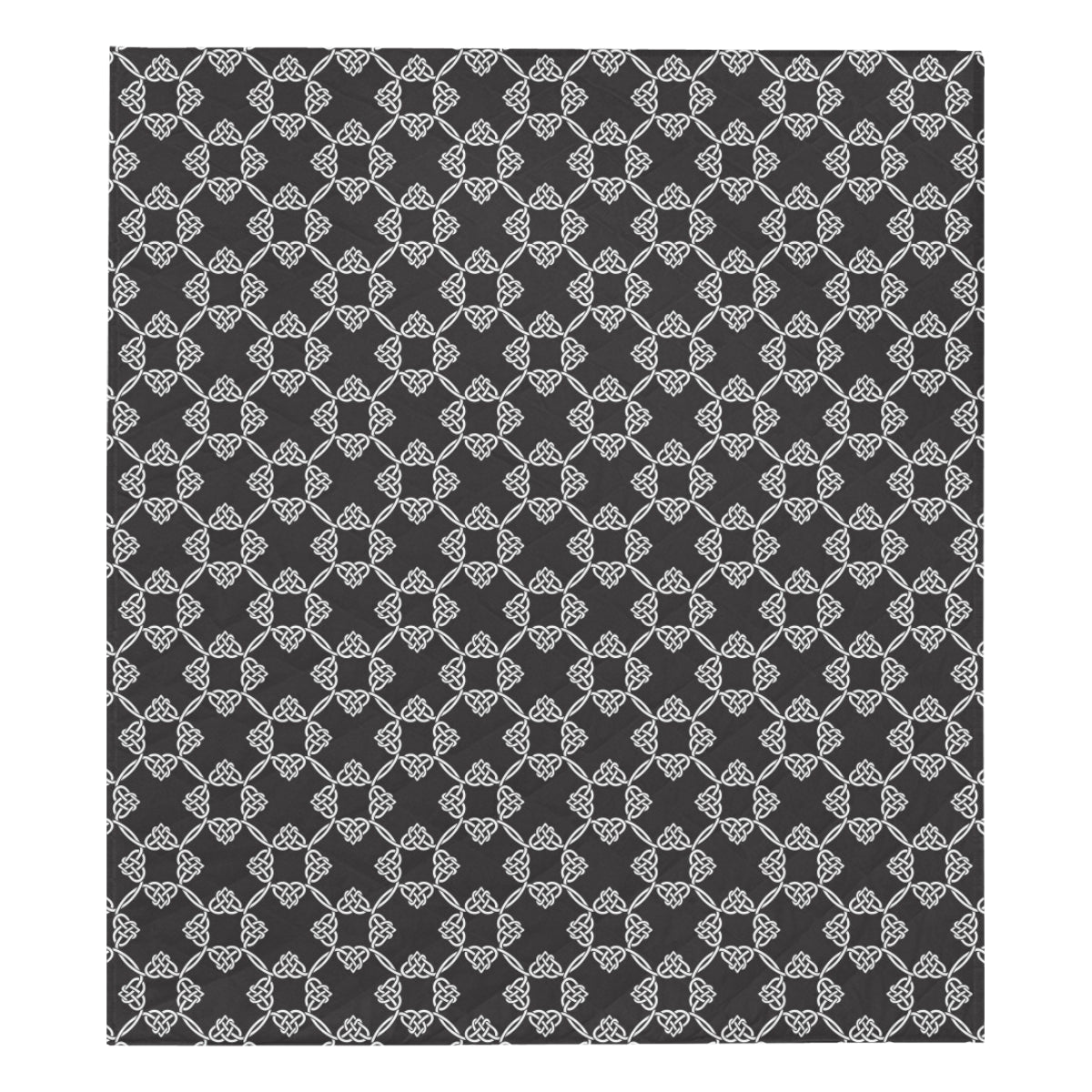 Celtic Pattern Print Design 06 Premium Quilt