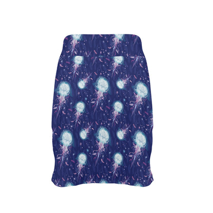 Jellyfish Cute Design 17" Golf & Pickleball Skort with Pockets
