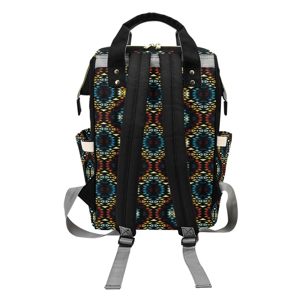 Tribal Pattern Print Design LKS309 Diaper Bag Backpack