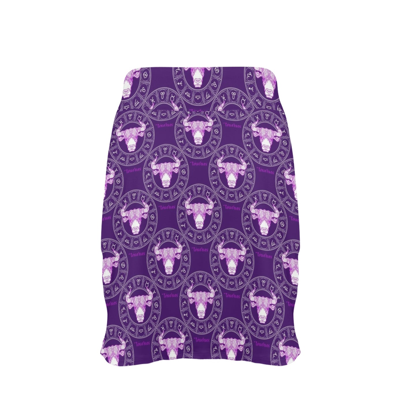 Taurus Print Design LKS303 17" Golf & Pickleball Skort with Pockets