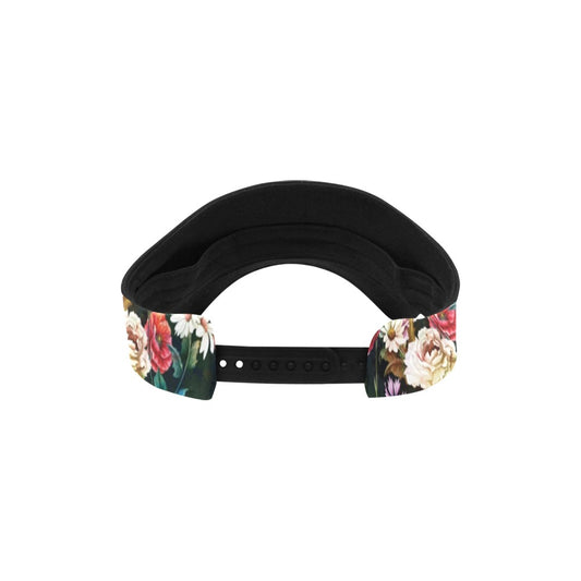 Summer Floral Print Design LKS303 Unisex Sun Visor