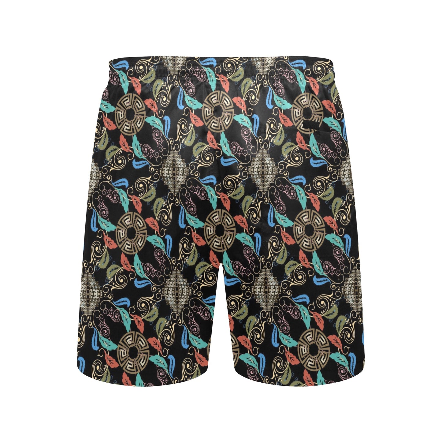 Ancient Greek Print Design LKS308 Men's Swim Trunks Beach Shorts
