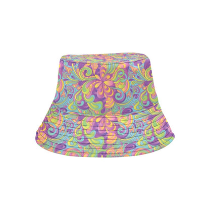 Trippy Print Design LKS306 Unisex Bucket Hat