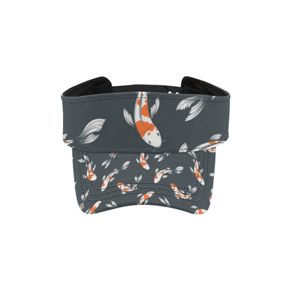 KOI Fish Pattern Print Design 04 Unisex Sun Visor