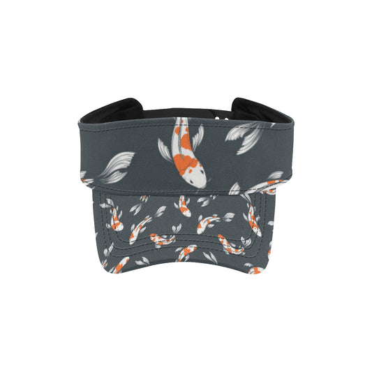 KOI Fish Pattern Print Design 04 Unisex Sun Visor