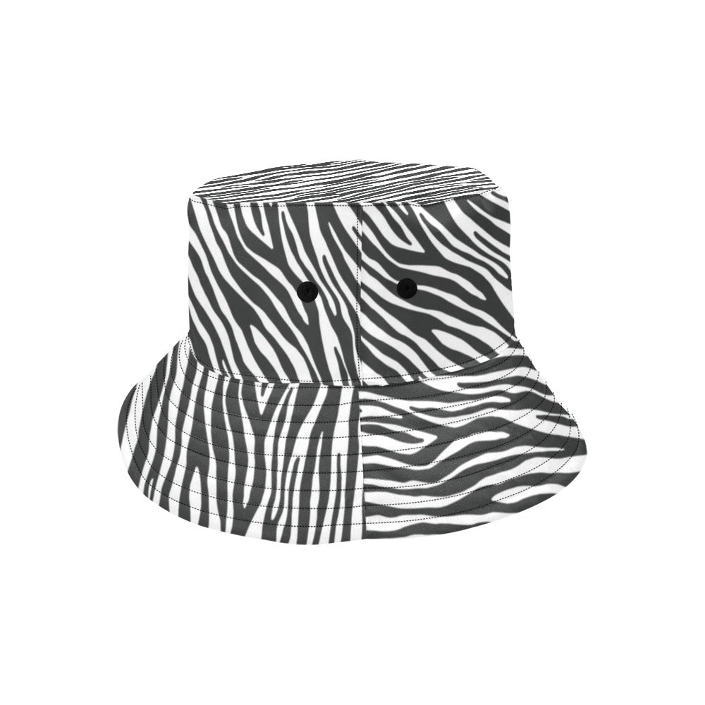 Zebra Classic Print Design LKS302 Unisex Bucket Hat