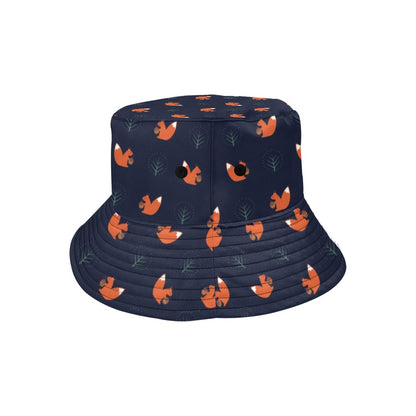 Squirrel Print Design LKS303 Unisex Bucket Hat
