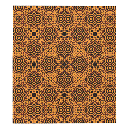 African Pattern Print Design 05 Premium Quilt