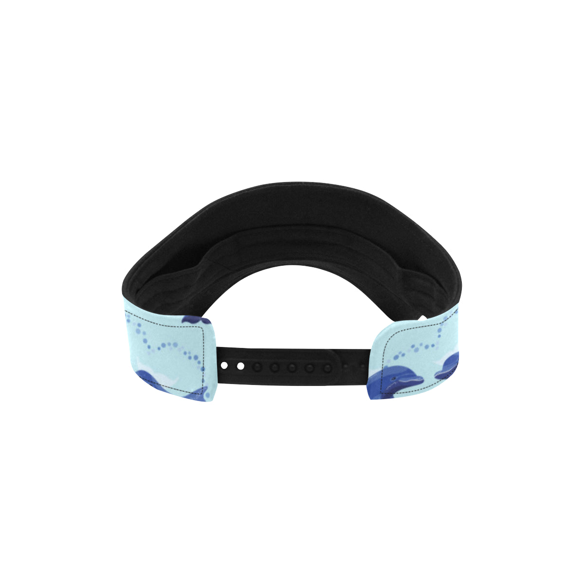 Dolphin Heart Pattern Unisex Sun Visor