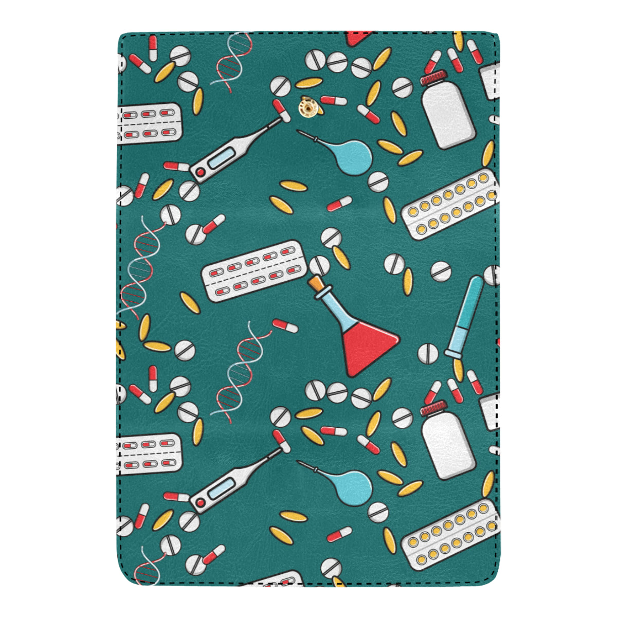 Nurse Pattern Print Design A05 Women's Trifold Wallet