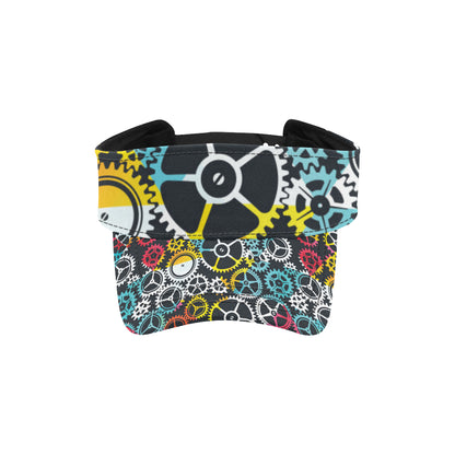 Mechanic Pattern Print Design 02 Unisex Sun Visor