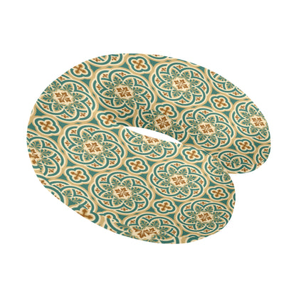 Cross Pattern Print Design 01 U-Shaped Travel Neck Pillow
