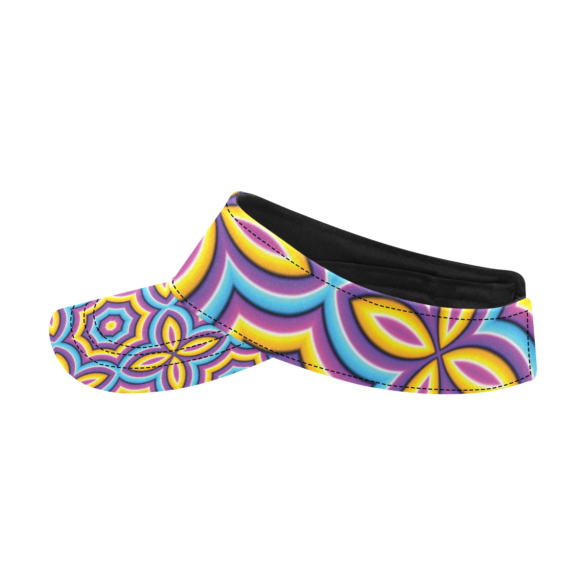 Optical illusion Pattern Print Design A03 Unisex Sun Visor