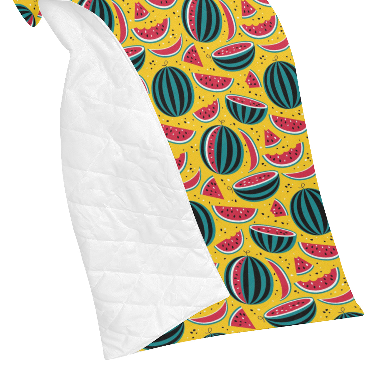 Watermelon Pattern Print Design WM02 Premium Quilt