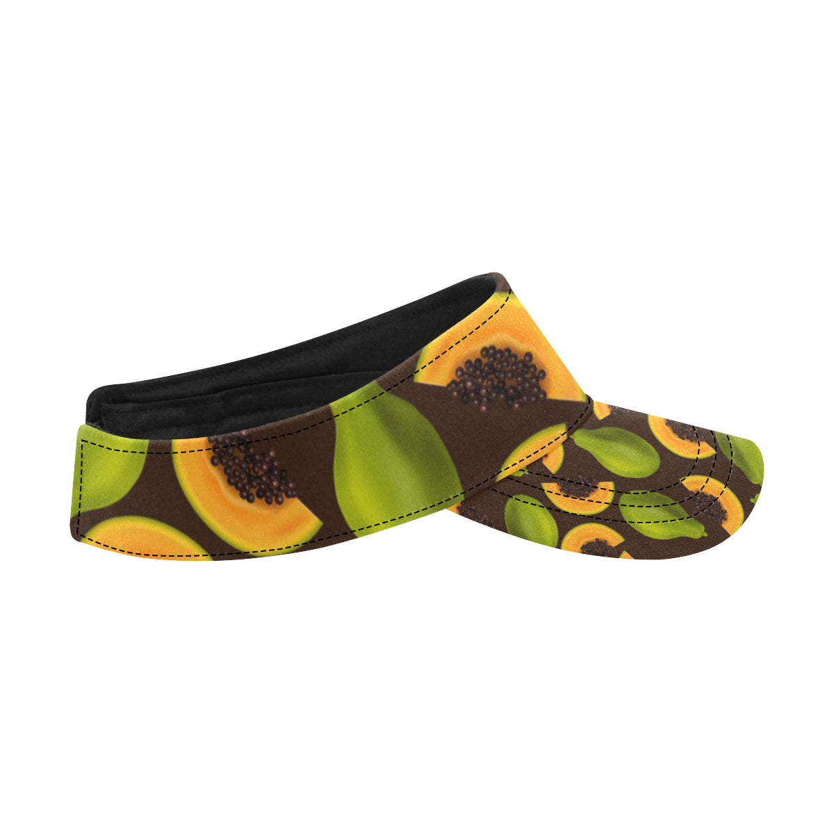 Papaya Pattern Print Design PP04 Unisex Sun Visor