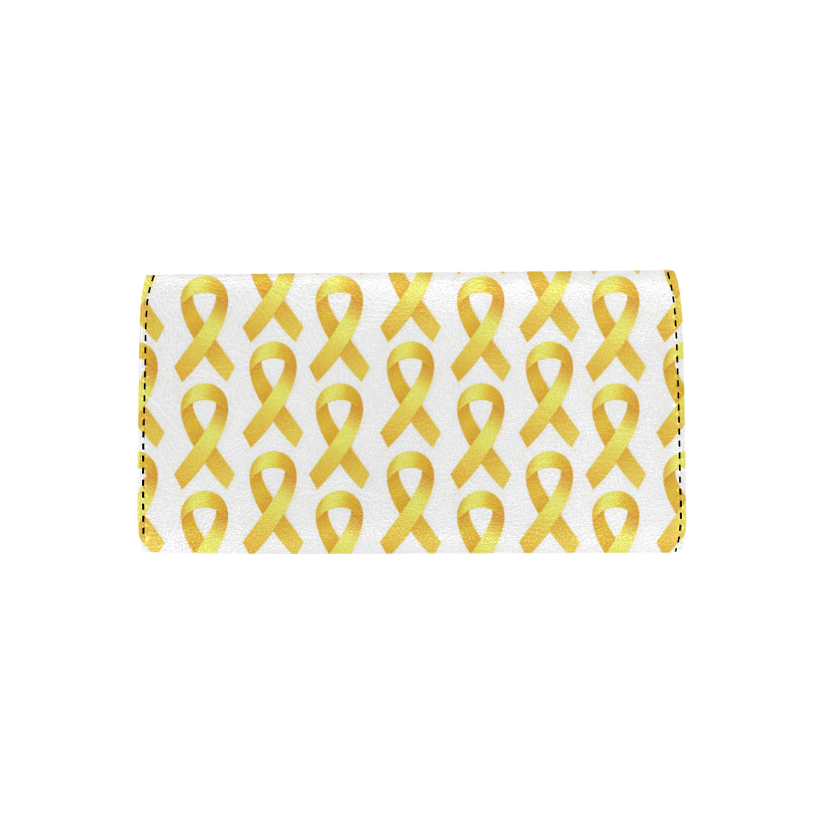 Bone cancer Pattern Print Design 02 Women's Trifold Wallet