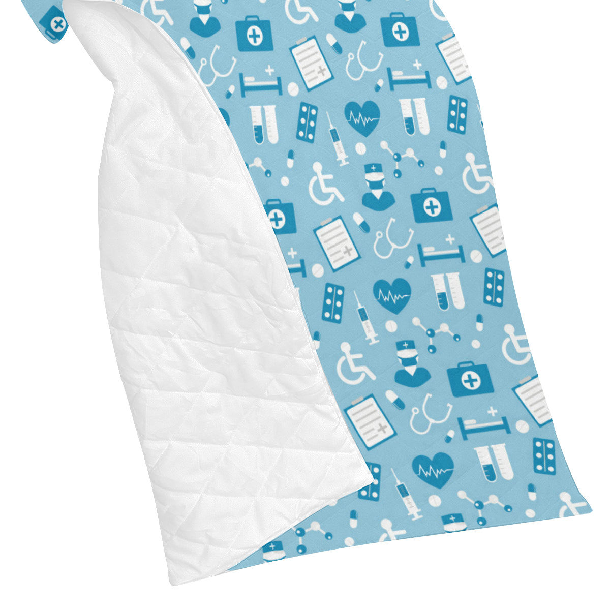 Medical Pattern Print Design 05 Premium Quilt