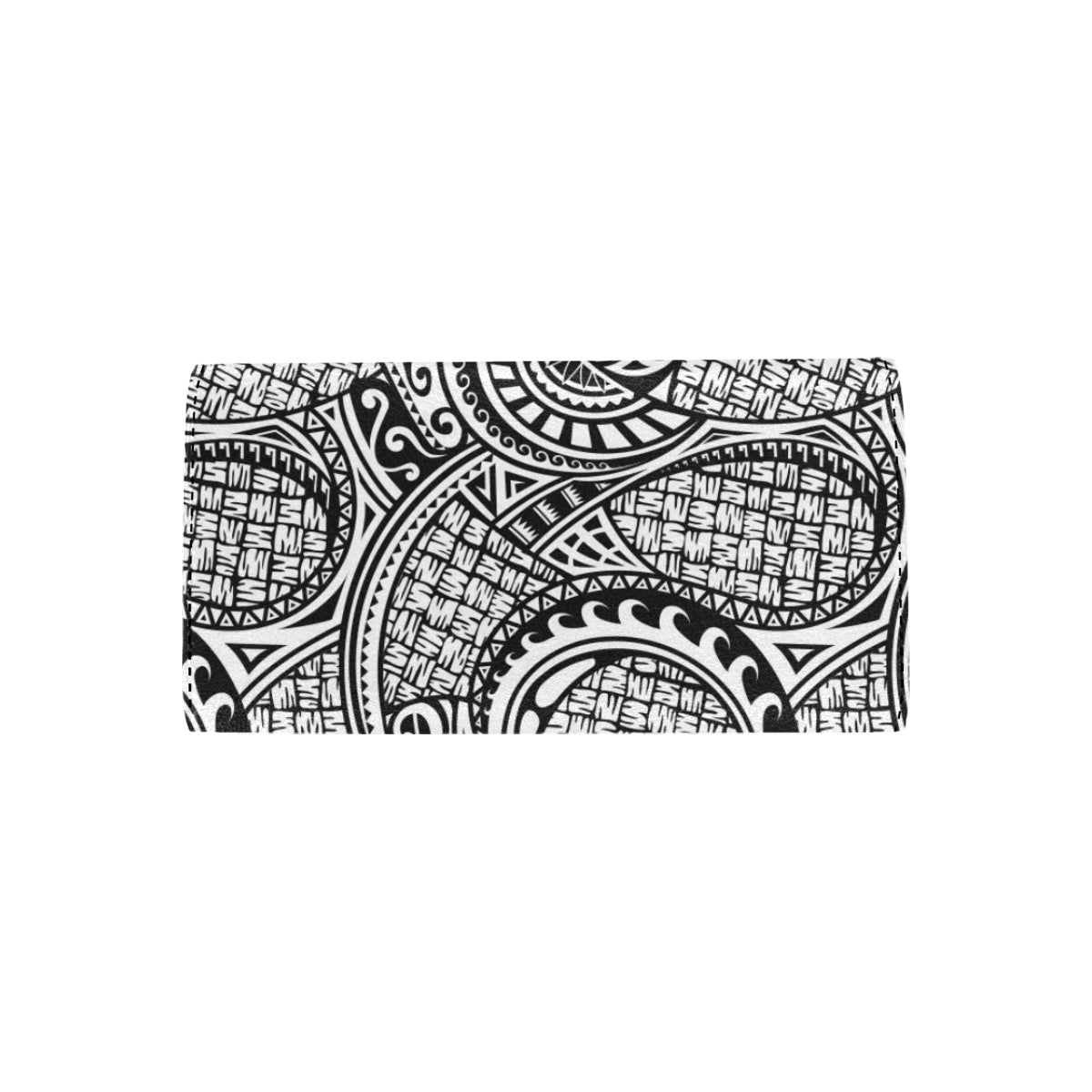 Polynesian Tribal Pattern Women's Trifold Wallet