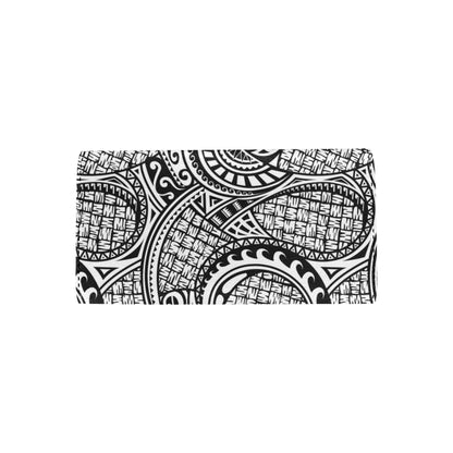 Polynesian Tribal Pattern Women's Trifold Wallet