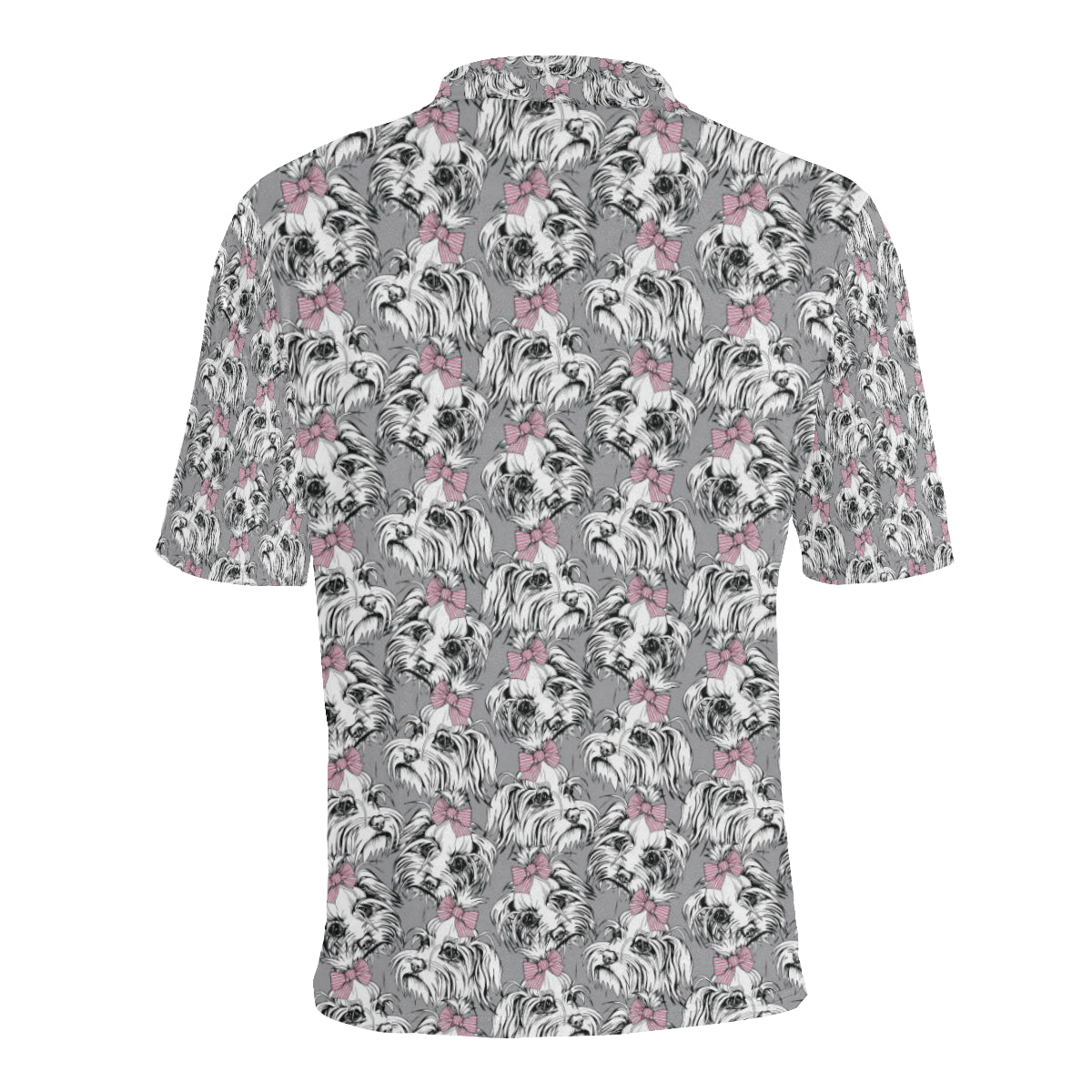 Maltese Pattern Print Design 01 Men Polo Shirt
