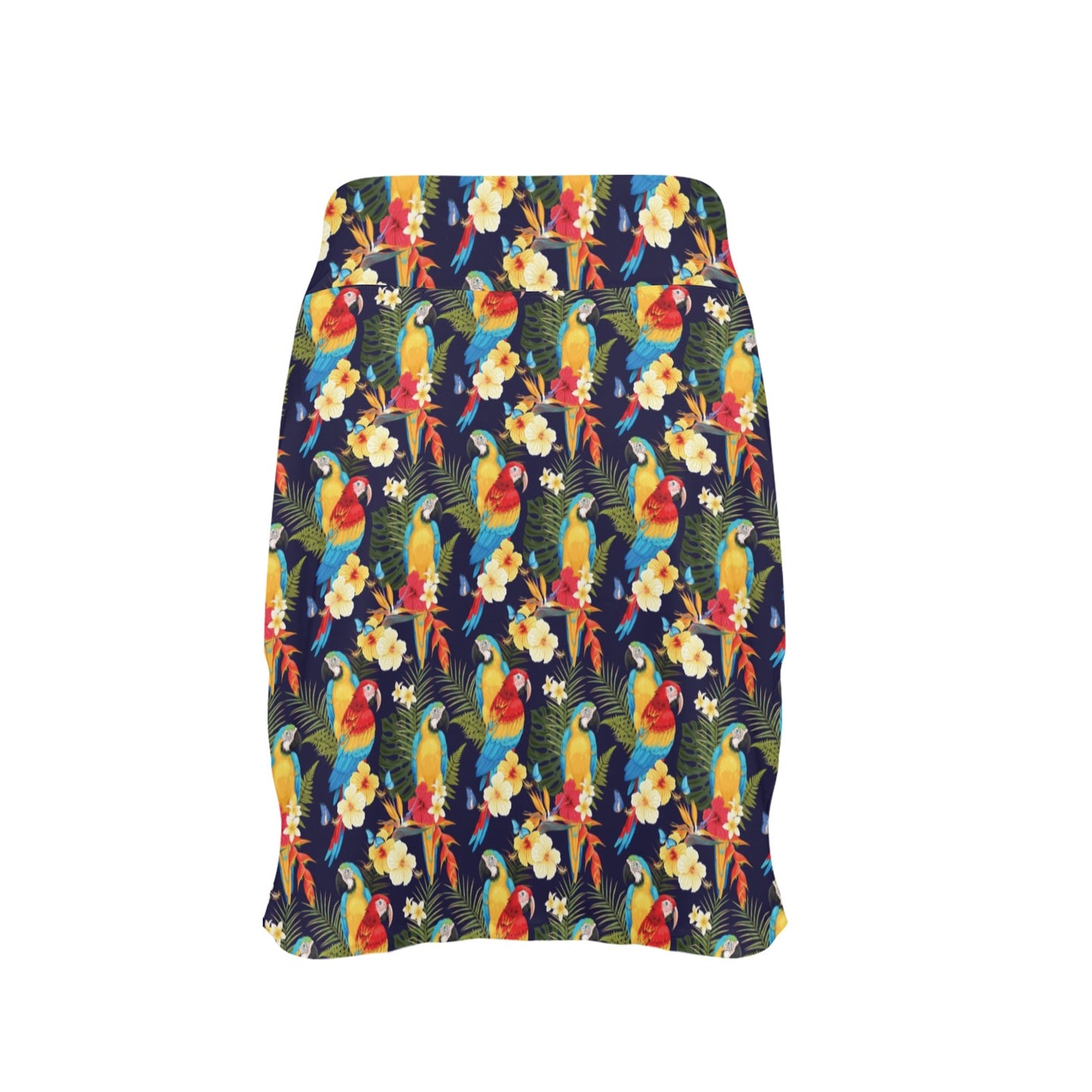 Parrot Themed Design 17" Golf & Pickleball Skort with Pockets