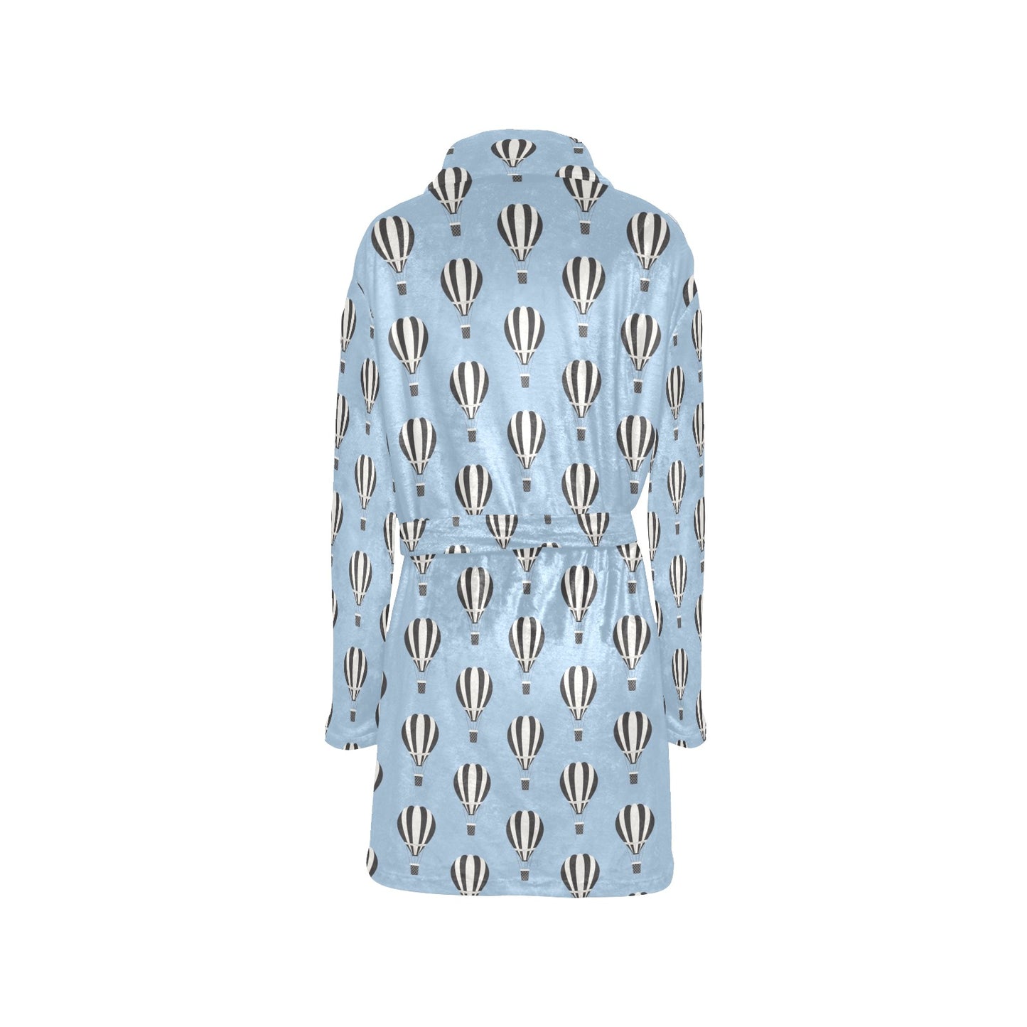 Ballon Pattern Print Design 05 Women's Fleece Robe