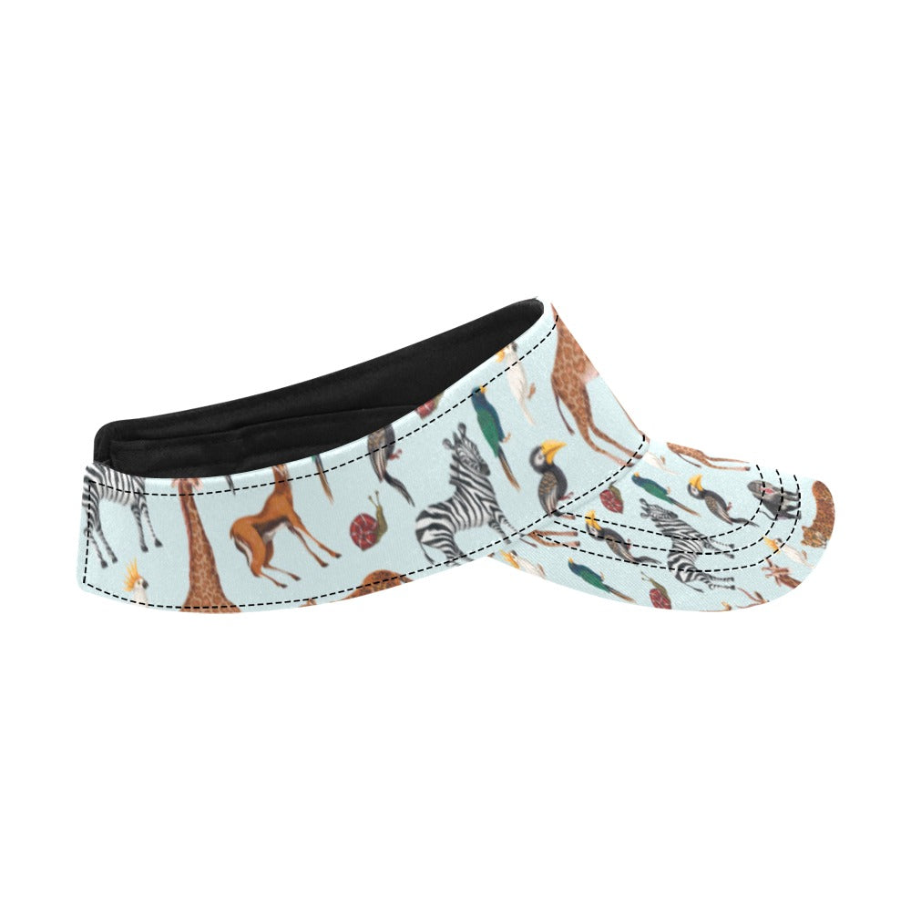 Safari Animal Print Design LKS306 Unisex Sun Visor