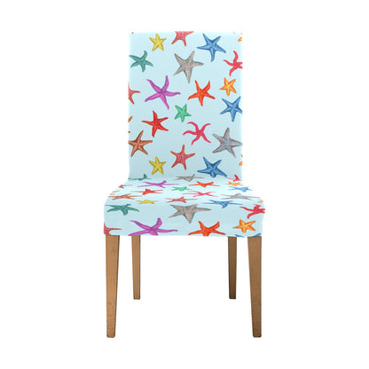Starfish Print Design LKS402 Dining Chair Slipcover