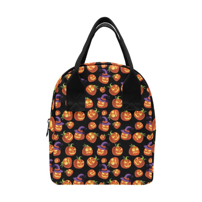 Witch Pumpkin Halloween Print LKS302 Insulated Lunch Bag