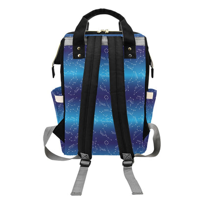 Virgo Print Design LKS302 Diaper Bag Backpack