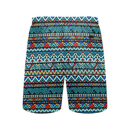 Southwestern Style Men's Swim Trunks Beach Shorts