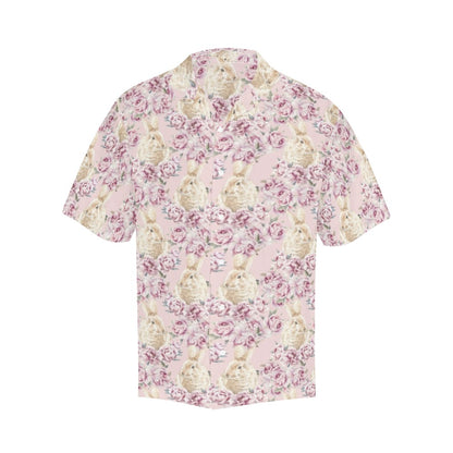 Rabbit Print Design LKS403 Men's Men's Hawaiian Shirt