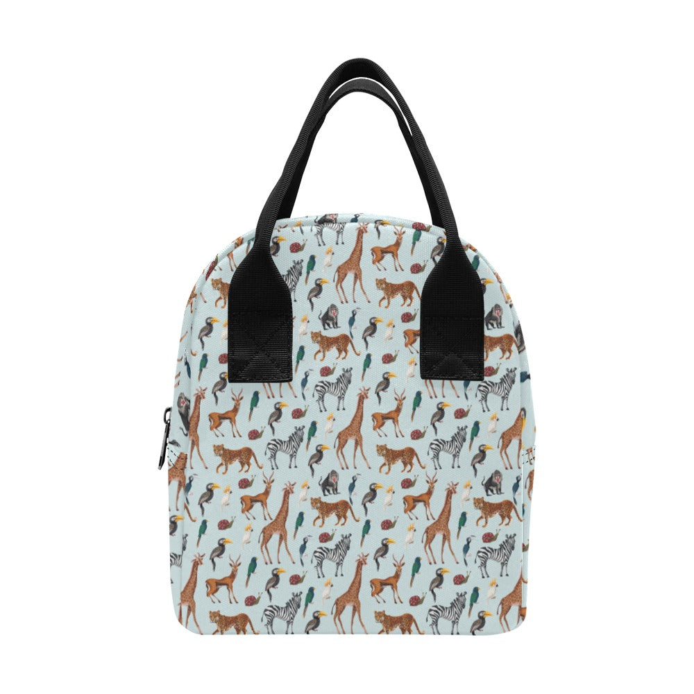 Safari Animal Print Design LKS306 Insulated Lunch Bag