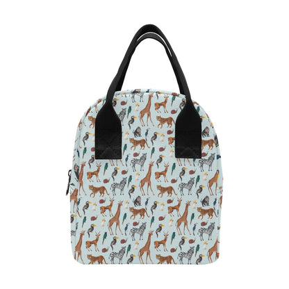 Safari Animal Print Design LKS306 Insulated Lunch Bag