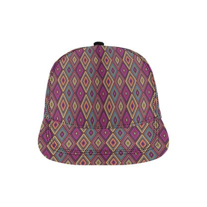 Southwestern Print Snapback Cap