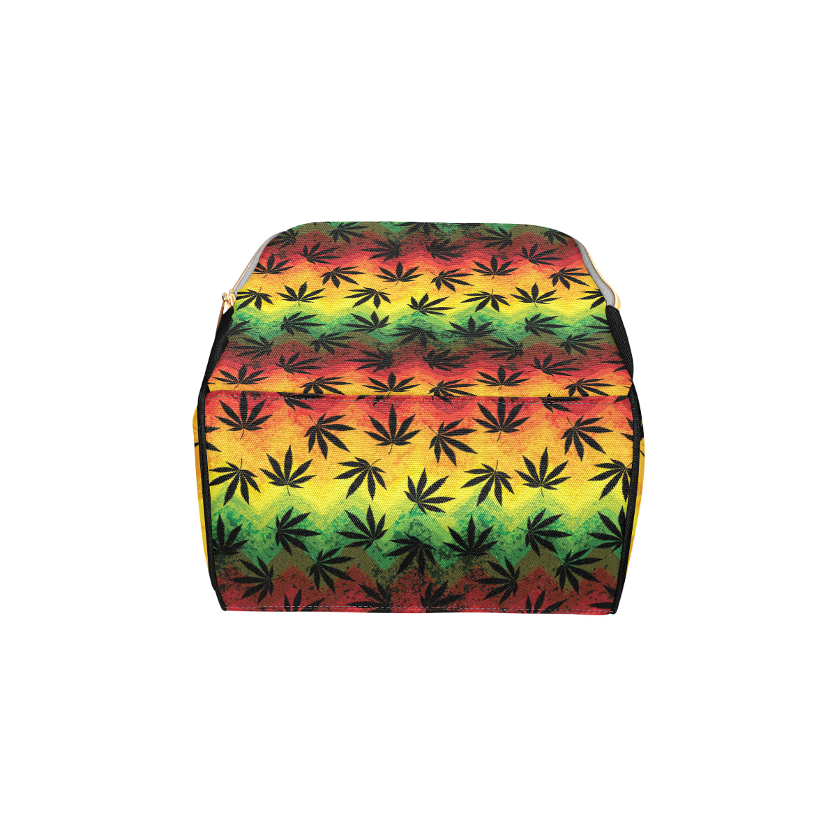 Rasta Pattern Print Design A02 Diaper Bag Backpack