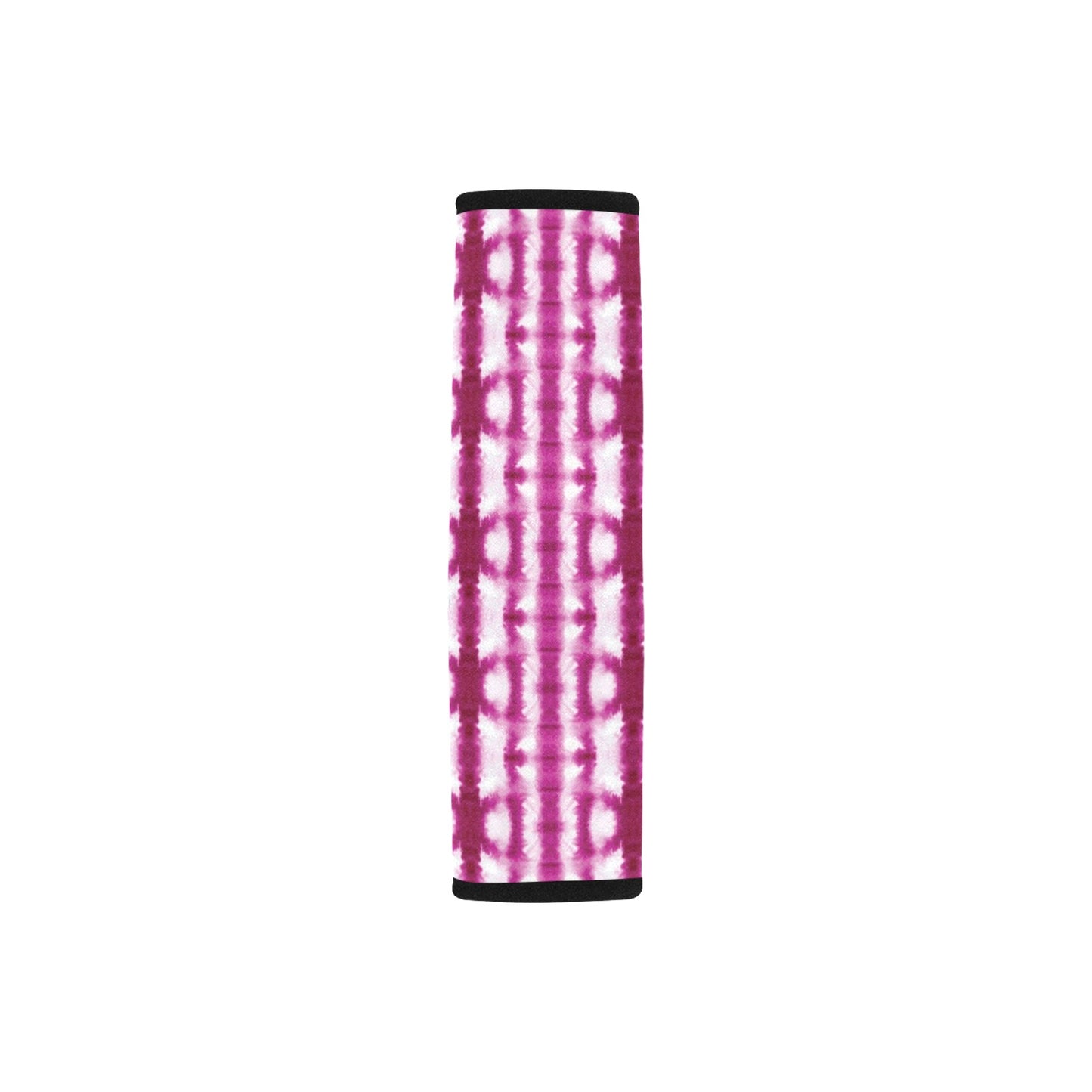 Tie Dye Dark Pink Print Design LKS303 Car Seat Belt Cover