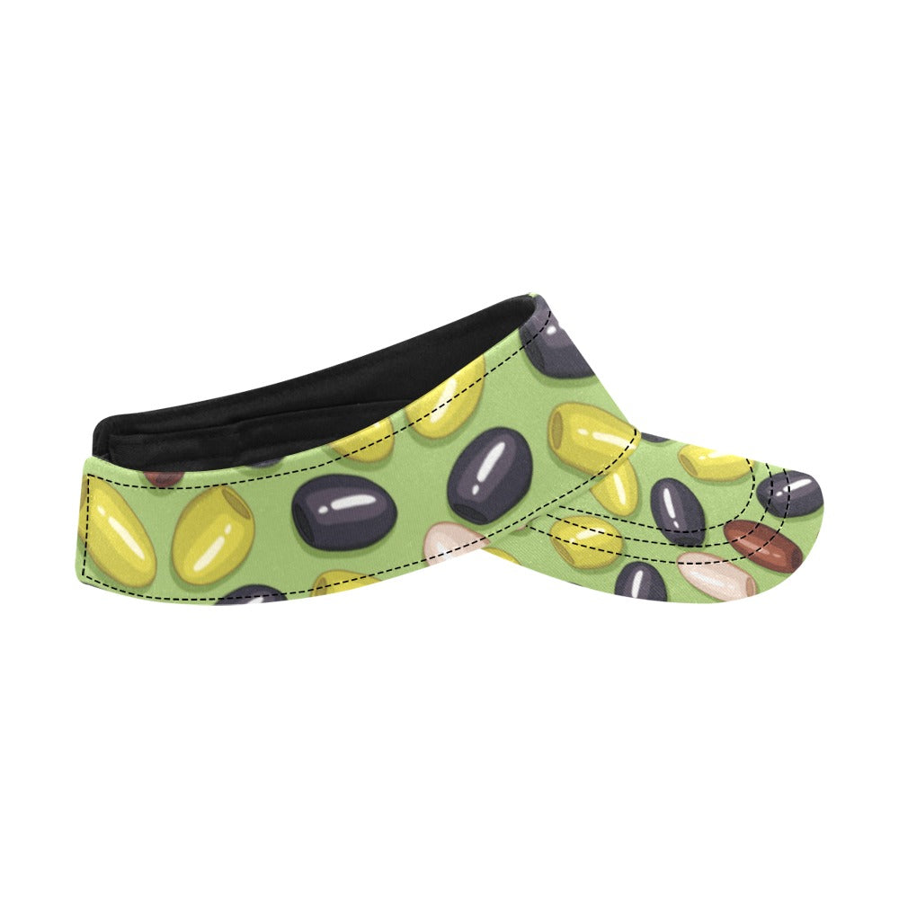 Olive Print Design LKS301 Unisex Sun Visor