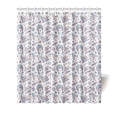 Eagles Native American Indian Symbol Shower Curtain