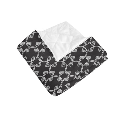 Celtic Pattern Print Design 06 Premium Quilt
