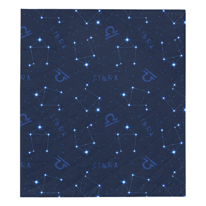 Libra Pattern Print Design 04 Premium Quilt