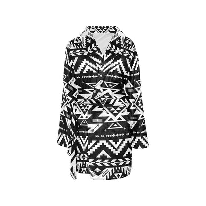 Tribal indians native aztec Women's Fleece Robe