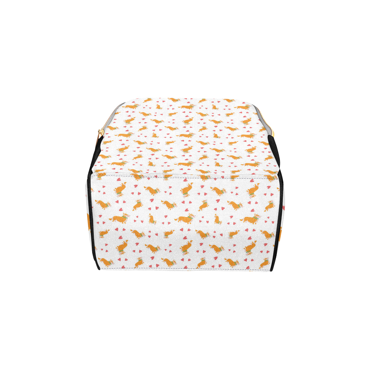 Cardigan Welsh Corgis Pattern Print Design 04 Diaper Bag Backpack