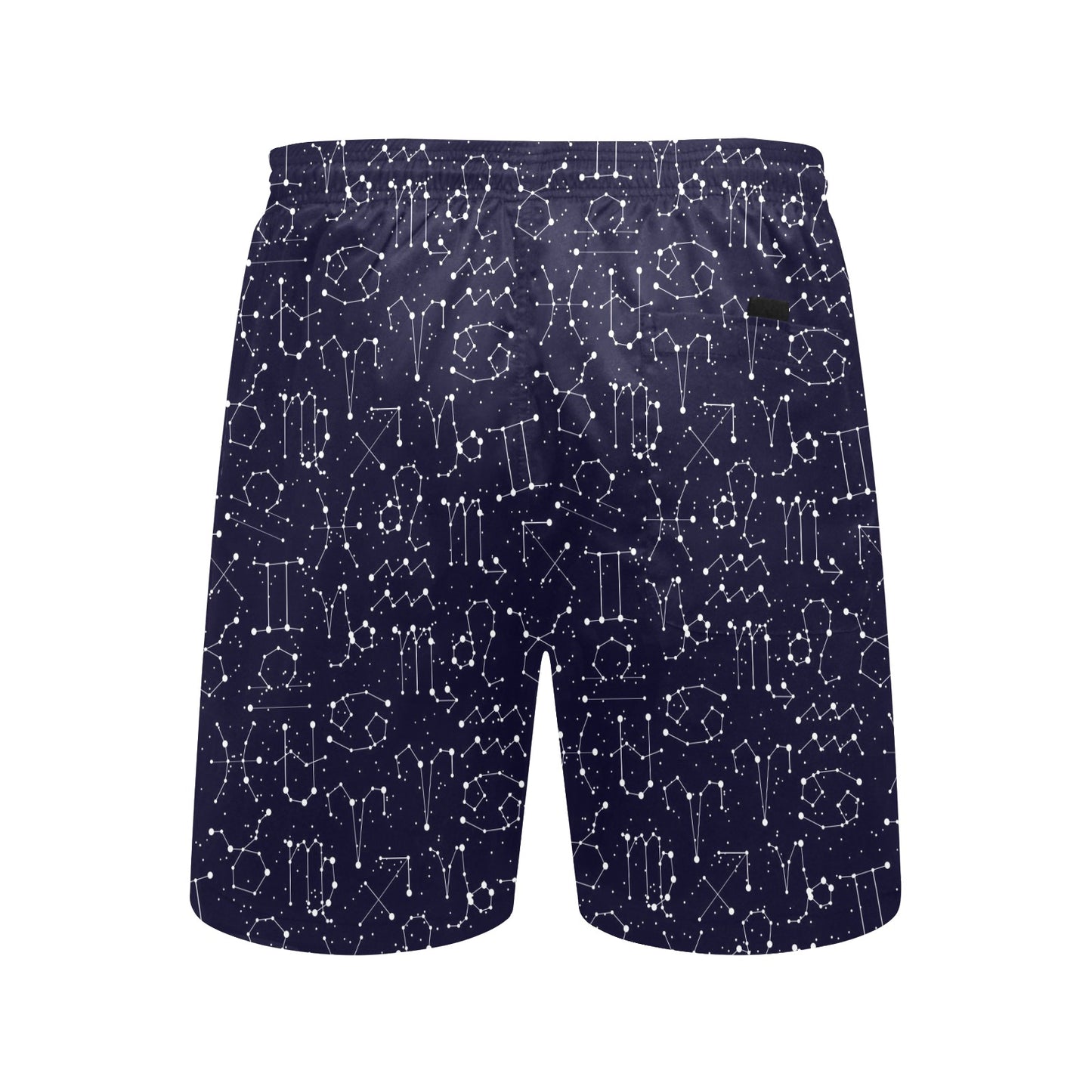 Zodiac Pattern Design Print Men's Swim Trunks Beach Shorts